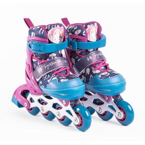 Patines En Linea Chasis De Aluminio 4Ruedas Talla 31-34 - Frozen