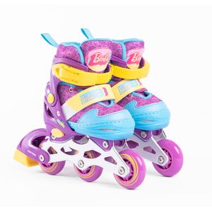 Patines En Linea Chasis De Aluminio 3Ruedas Talla 27-30 - Barbie