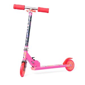 Patineta Scooter Folding Junior 2Ruedas Rosada - Princesas