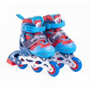 Patines En Linea Chasis De Aluminio 3Ruedas Talla 27-30 - Spiderman