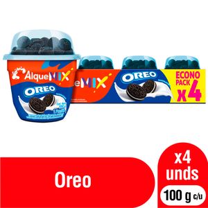 Alimento Lácteo Alquemix Oreo x4 Und x100 grs