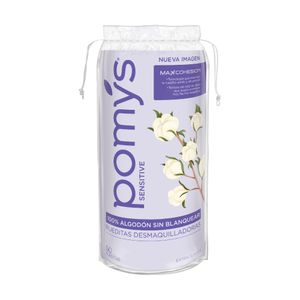 Rueditas faciales desmaquilladoras Pomys sensitive x50und