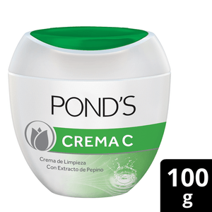 Crema limpiadora Ponds C  pepino x 100 g