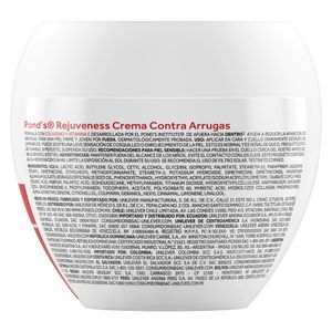 Crema antiarrugas Ponds Rejuveness x 200 g