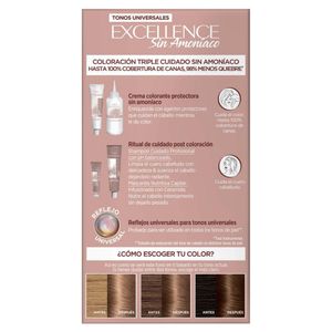 Tinte Excellence Nudes 6U Chocolate Puro x117.5ml