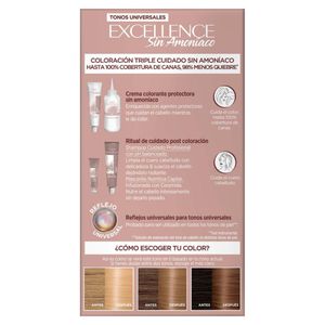 Tinte Excellence Nudes 9U Rubio Claro Cenizo x117.5ml