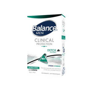 Desodorante Balance Crema Clinical Detox Invisible Hombre x50g