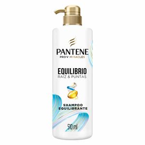 Shampoo Equilibrante Pantene Equilibrio Raíz y Puntas 510 ml