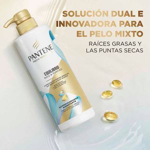 Acondicionador Hidratante Pantene Equilibrio Raíz y Puntas x510ml