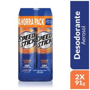 Desodorante Hombre Speed Stick Xtreme Ultra Spray 91g x2 Und