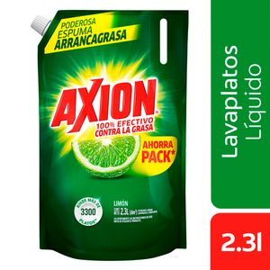 Lavaplatos Liquido Axion Limon 2.3 lt