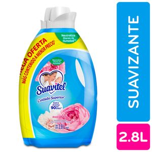 Suavizante Suavitel Cuidado Superior Fresca Primavera 2.8lt x2 Und