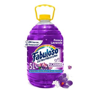 Limpia Pisos Fabuloso Antibacterial Lavanda 5 lt