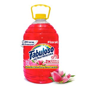 Limpia Pisos Fabuloso Frescura Antibacterial Floral 3 lt