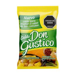 Caldo Don Gustico Verduras Desmenuzado x45grs