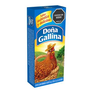 Caldo de gallina Doña Gallina cubos x12und x126g