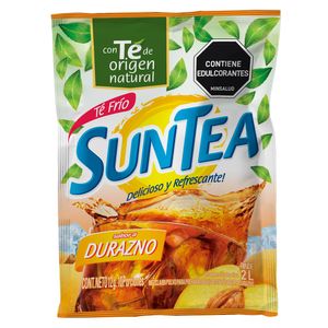 Te en Polvo Suntea Durazno Rinde 2lt x12grs