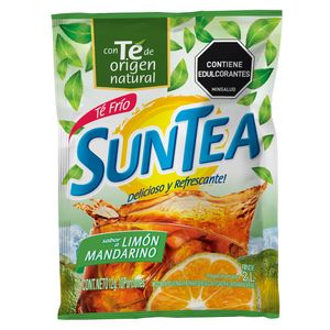 Te en Polvo Suntea Limon Mandarino Rinde 2lt x12grs