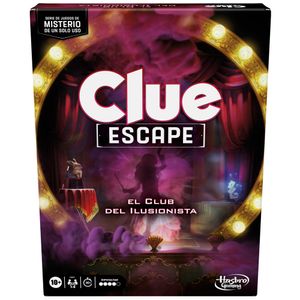 Juego de Mesa Hasbro Gaming Clue Escape El Club del Ilusionista