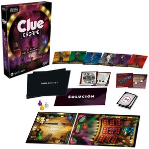 Juego de Mesa Hasbro Gaming Clue Escape El Club del Ilusionista