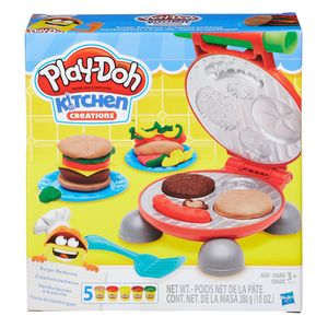 Masas y Plastilinas Play Doh Hamburguesas a la Parrilla