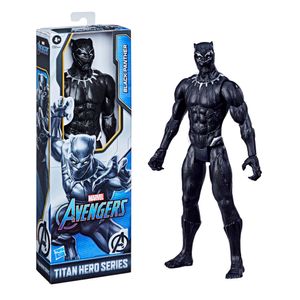 Figura de Acción Marvel Avengers Titan Hero Series Black Panther