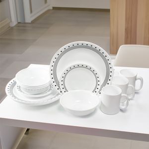 Vajilla 16 piezas city block Corelle