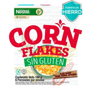 Cereal Corn Flakes Nestlé sin gluten x180g