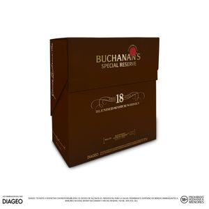 Pack Buchanan'S Special Reserve Whisky Escocés 18 Años 750ml