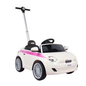 Montable Carrito de Empuje Piccolo Fiat 500E Prinsel Blanco