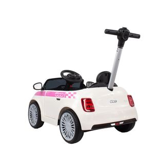 Montable Carrito de Empuje Piccolo Fiat 500E Prinsel Blanco