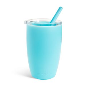 Vaso Pitillo Transicion Para Bebe 10 Onzas Simple Clean Azul - Munchkin