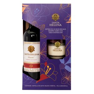 Vino Tinto Santa Helena Cabernet Sauvignon x750ml +Vela Aromatizante