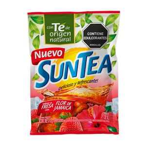 Te Polvo Santea Fresa Flor Jamaica x12grs