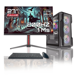 Computador Gamer Janus Ryzen 5 5600GT SSD 512 GB M2 RAM 16GB  MONITOR JANUS 27" Gamer  200Hz FULLHD