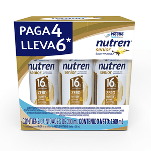 Bebida Nutren Senior Vainilla x200ml