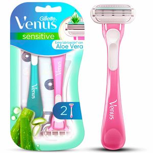 Cuchilla de Afeitar Gillette Venus Sensitive Aloe x2und