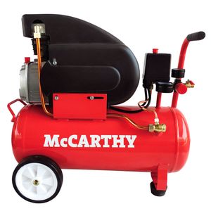 Compresor McCarthy 115Psi Fl24 2Hp con Ruedas x24L Negro