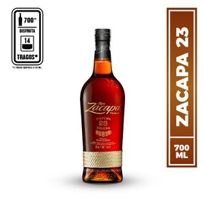 Ron zacapa centenario sistema 23 solera x700ml