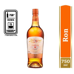 Ron Zacapa ambar centenario x 750 ml