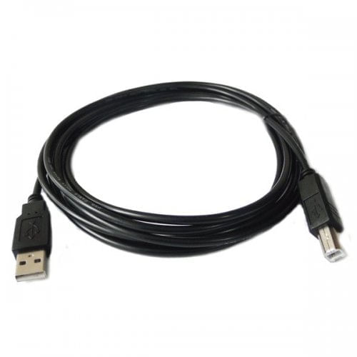 Cable Usb 3m Impresoras Am/Bm Cb.28 Awg Vel.400 Mbps Trenzado Aluminio
