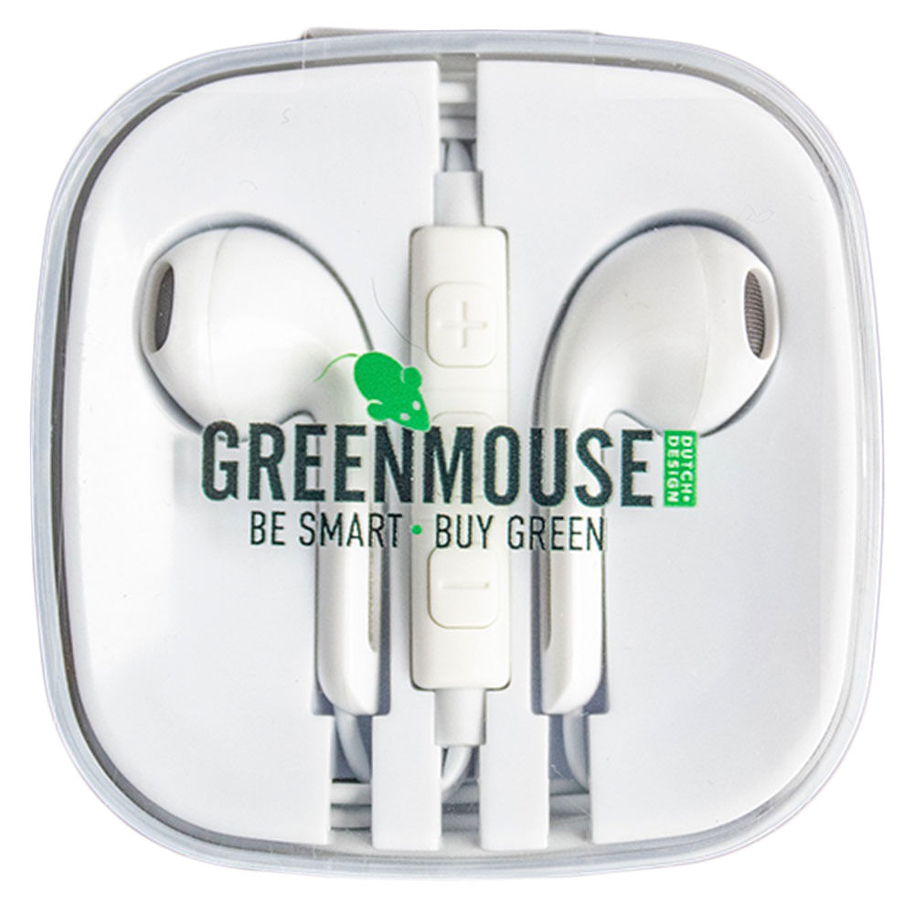 Audífonos Headset connection blanco Greenmouse