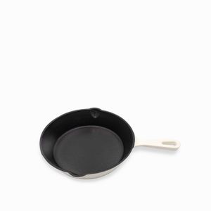 Sartén blanco 20cm en hierro fundido