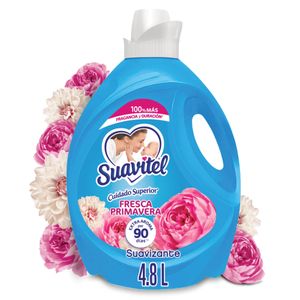 Suavizante Suavitel Cuidado Superior Fresca Primavera 4.8 lt