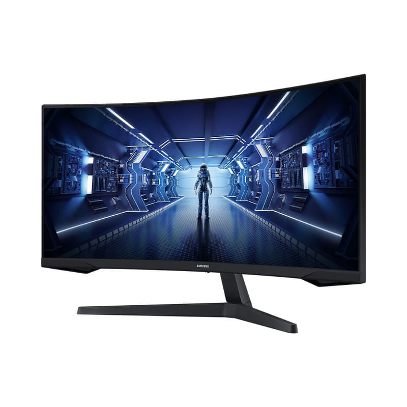 Monitor Samsung 34"" Odyssey Curvo gamer UWQHD HDMI