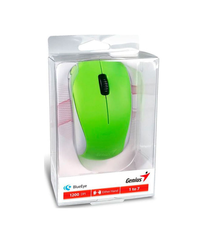 Mouse Genius NX7000 inalámbrico Verde
