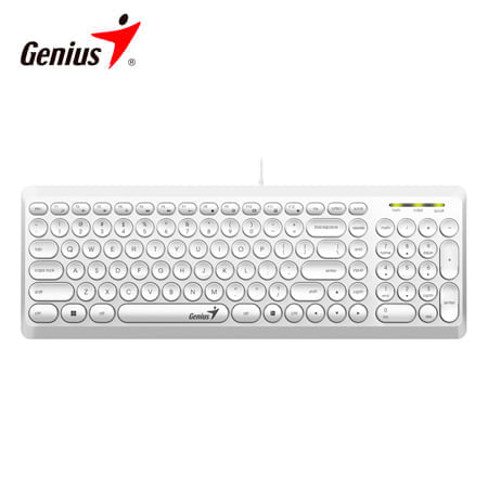 Teclado Genius Q200 USB Blanco