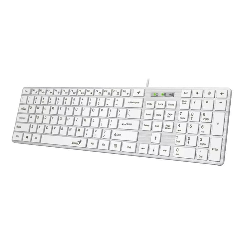 Teclado Genius SlimStar 126 Blanco