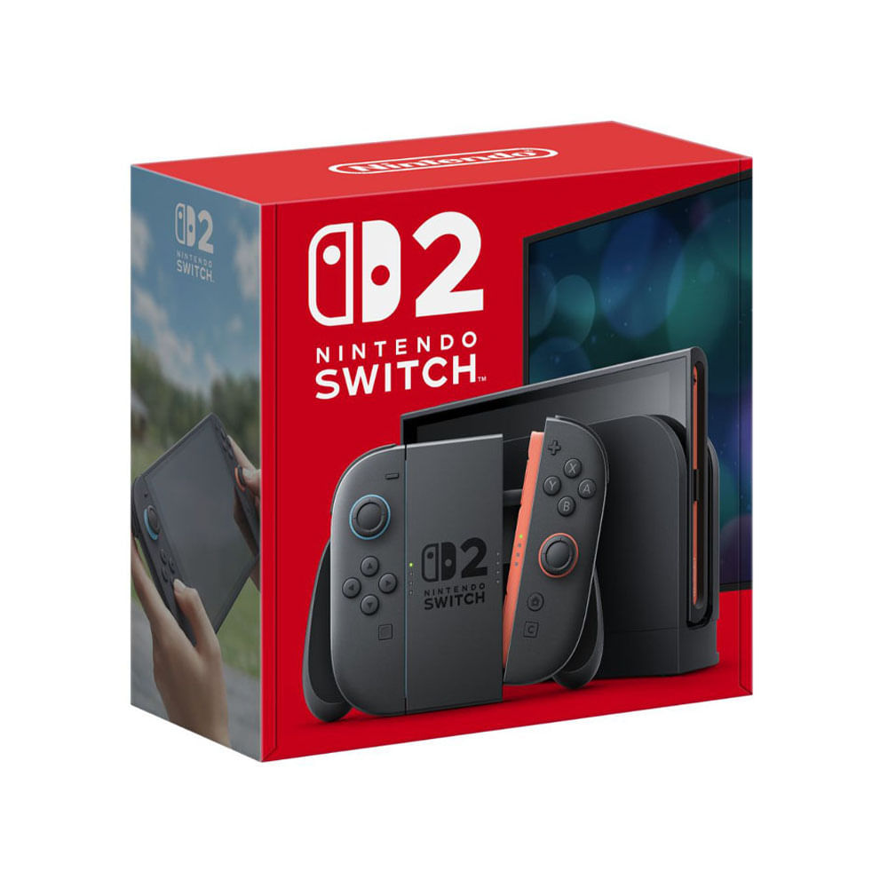 Consola NINTENDO Switch 2 - Rojo / Negro - 7,9""