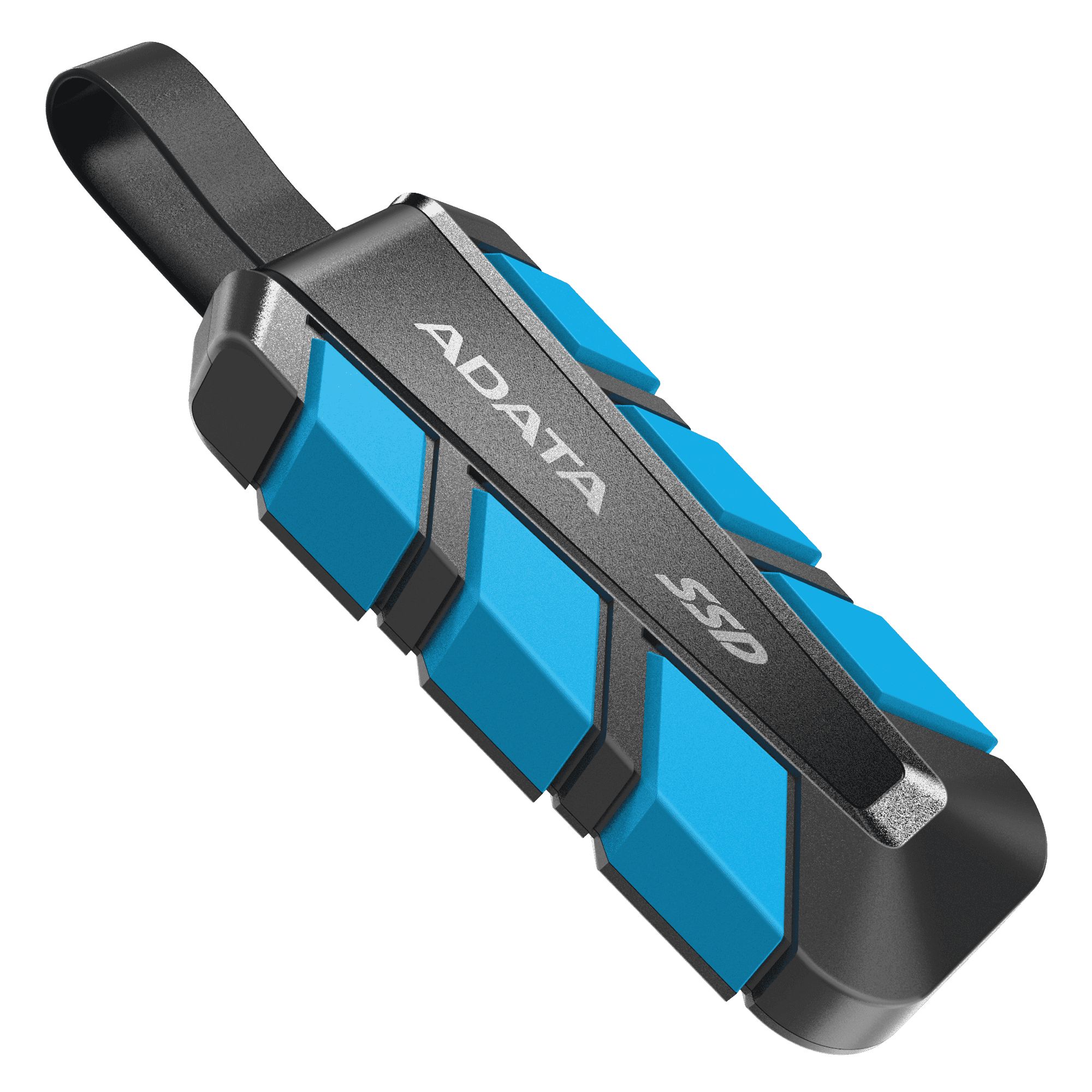 Disco Estado Solido Adata SC740 Externo 1TB Tipo C Antigolpes Azul